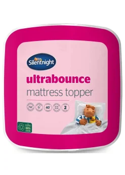 Silentnight White Ultra Bounce Mattress Topper