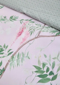 Soiree Enya Digitally Printed Pink Duvet Cover Set