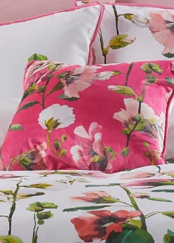 Soiree Layla Pink Filled Cushion (43cm x 43cm)