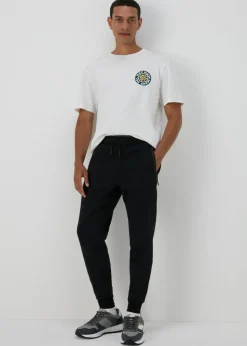 Souluxe Black Panel Joggers