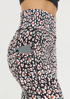 Souluxe Black Patterned Leggings