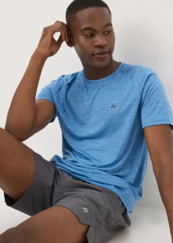 Souluxe Blue Two Tone T-Shirt