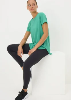 Souluxe Green Longline T-Shirt