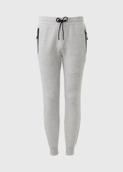 Souluxe Grey Tech Jogging Bottoms