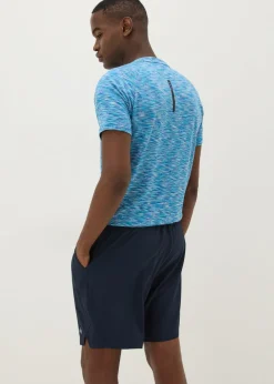 Souluxe Navy Sports Shorts