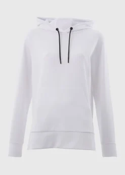 Souluxe White Longline Hoodie
