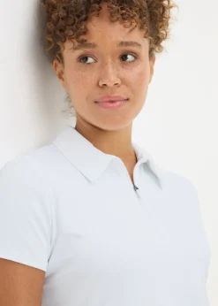 Souluxe White Tennis Polo T-Shirt