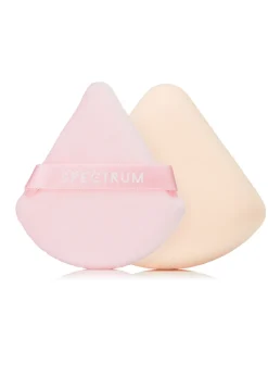 Spectrum Pink Velour & Marble Rubycell Makeup Puff Duo