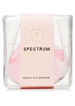 Spectrum Pink Velour & Marble Rubycell Makeup Puff Duo