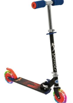 Spiderman Folding Inline Scooter with Light Up Wheels