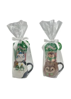 Squishmallows 3D Christmas Character Mug Mixed Duo Pack