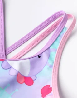 Squishmallows Kids Multi Coloured Blue 1 Piece Swimming Costume (5-14 Years)