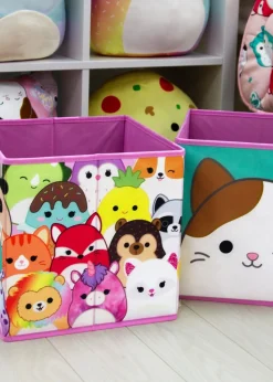 Squishmallows Multi Colour Squares 2 Pack Storage Box