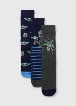 Star Wars 3 Pack Black Socks