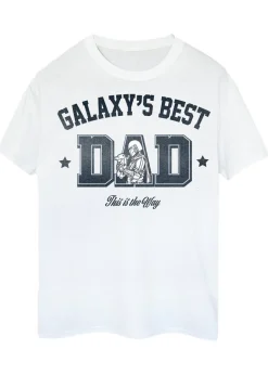 Star Wars Best Dad White T Shirt