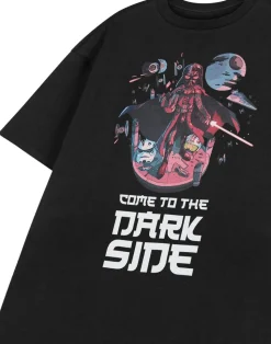 Star Wars Black Come To The Dark Side T Shirt