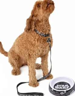 Star Wars Black Dog Bowl Collar Charm & Lead Gift Set