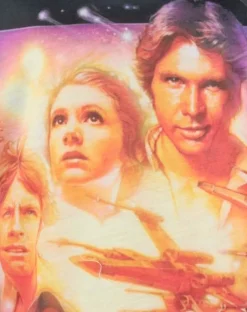 Star Wars Kids Black A New Hope T Shirt (3-12 Years)