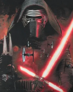 Star Wars Kids Black Kylo Ren T-Shirt (3-12 Years)