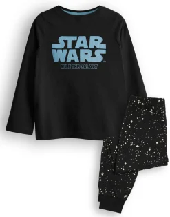 Star Wars Kids Black Long Pyjamas (3-10 Years)