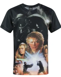 Star Wars Kids Black Revenge Of The Sith Kids T Shirt (3-12 Years)