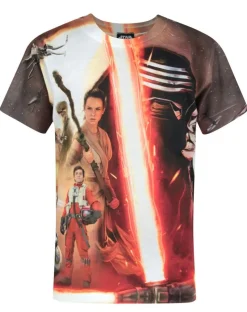 Star Wars Kids Red Force Awakens T Shirt (3-12 Years)