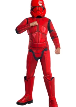 Star Wars Kid's Deluxe Red Trooper Costume (3-12 Yrs)