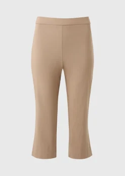 Stone Bengaline Cropped Leggings