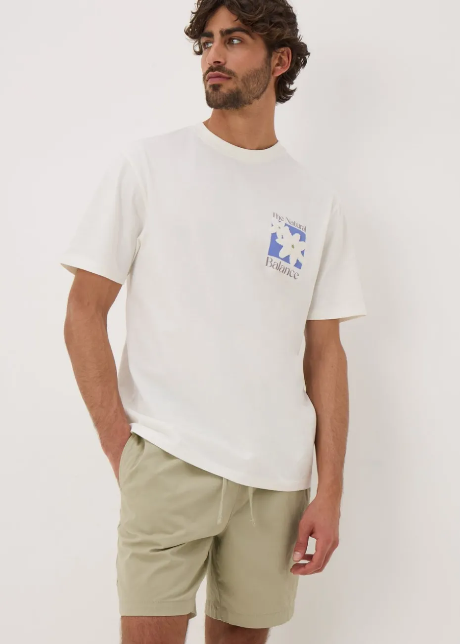 Stone Drawcord Chino Shorts