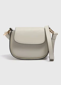 Stone Gold Hardware Cross Body Bag