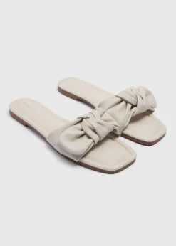 Stone Knot Mule Sandals
