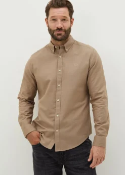Stone Oxford Shirt