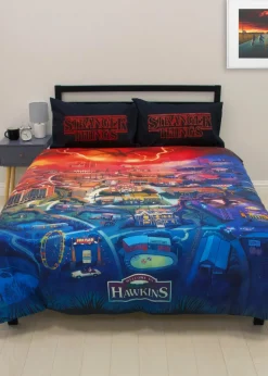 Stranger Things Town Panel Duvet Set