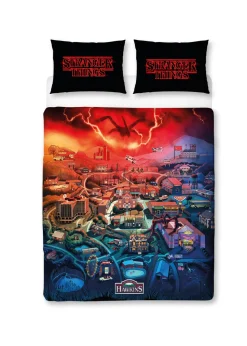 Stranger Things Town Panel Duvet Set