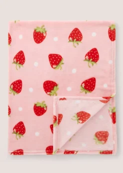 Strawberry Fruit Beach Towel