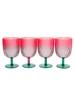 Summerhouse by Navigate Coconut Grove Ombre Stacking Wine Glasses SO4