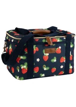 Summerhouse by Navigate Strawberries & Cream Family Coolbag Navy 18L