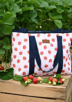 Summerhouse by Navigate Strawberries & Cream Shoulder Tote (25L)