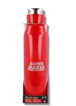 Super Mario Red Double Walled Stainless Steel Diabolo Bottle (580 ml)