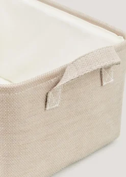Taupe Soft Storage Basket