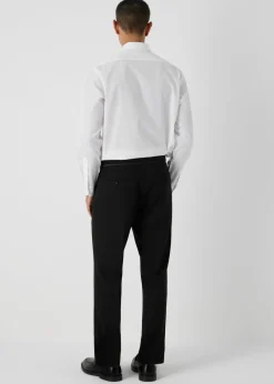 Taylor & Wright Black Tailored Fit Dinner Suit Trousers