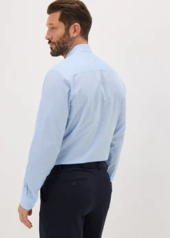 Taylor & Wright Blue Check Regular Fit Shirt