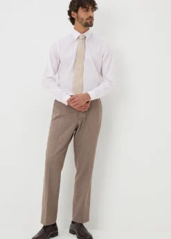 Taylor & Wright Brown Active Waist Trousers