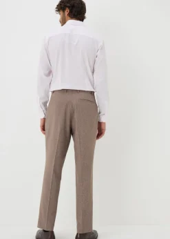 Taylor & Wright Brown Active Waist Trousers