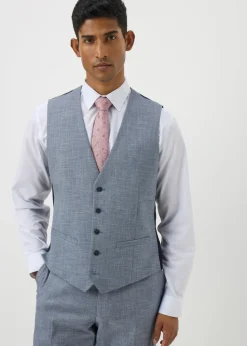 Taylor & Wright Cannes Blue Waistcoat