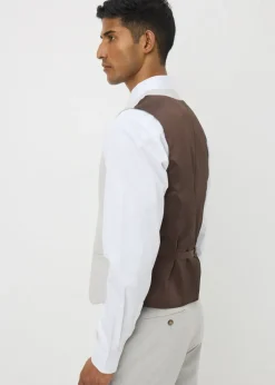 Taylor & Wright Carlo Italian Stone Tailored Waistcoat