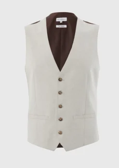 Taylor & Wright Carlo Italian Stone Tailored Waistcoat