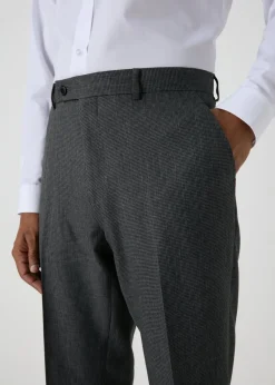 Taylor & Wright Hardwick Charcoal Slim Fit Trousers