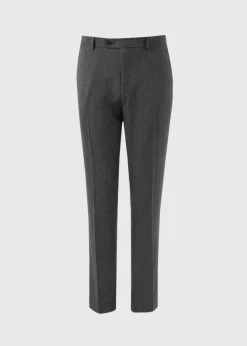 Taylor & Wright Hardwick Charcoal Slim Fit Trousers