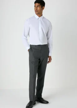 Taylor & Wright Hardwick Charcoal Slim Fit Trousers